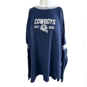NFL Dalls Cowboys Vintage Long Sleeve Shirt